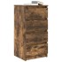 Aparador roble ahumado 37,5x35x76 cm madera de