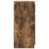 Aparador roble ahumado 37,5x35x76 cm madera de