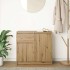 Aparador con cajón roble artesanal 71x35x65cm madera