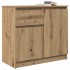 Aparador con cajón roble artesanal 71x35x65cm madera