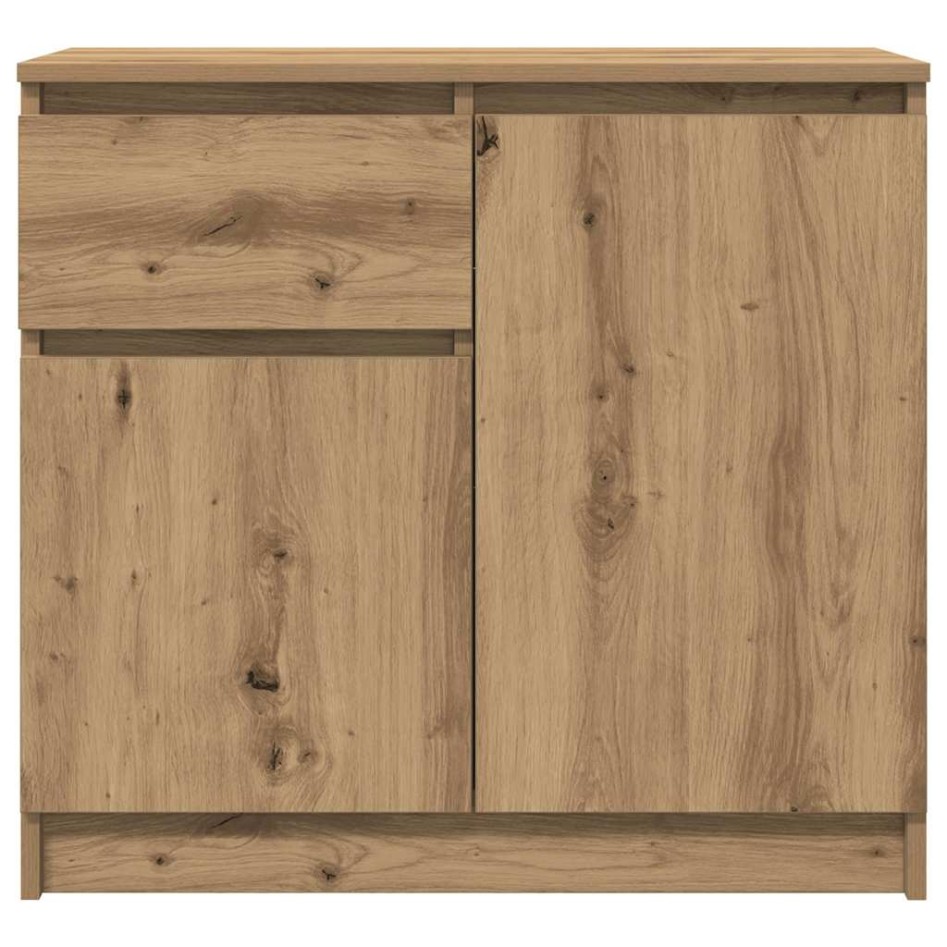 Aparador con cajón roble artesanal 71x35x65cm madera