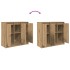 Aparador Artisan Roble 85x34x76 cm Madera de