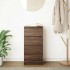 Aparador roble marrón 37,5x35x76 cm madera de