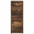 Aparador roble ahumado 29,5x34x76 cm madera de