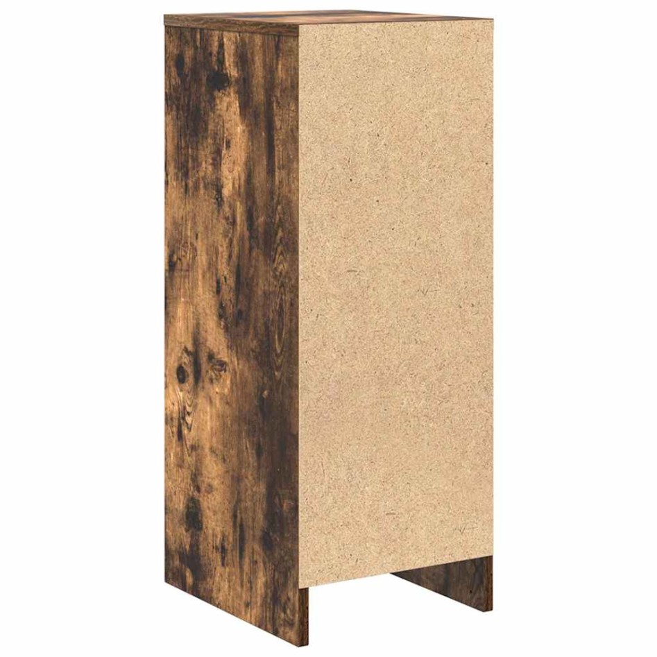 Aparador roble ahumado 29,5x34x76 cm madera de