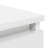 Aparador con cajones blanco 37,5x35x99 cm madera de