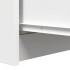 Aparador con cajones blanco 37,5x35x99 cm madera de