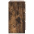 Aparador con cajón roble ahumado 71x35x65 cm madera