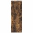 Aparador roble ahumado 37,5x35x99 cm madera de