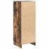 Aparador roble ahumado 37,5x35x99 cm madera de
