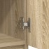 Aparador con cajones roble Sonoma 71x35x84 cm madera
