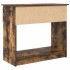 Mesa consola con cajones roble ahumado 85,5x38,5x74,5