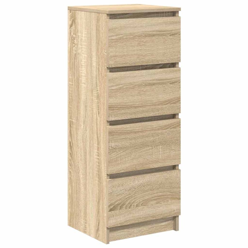Aparador roble Sonoma 37,5x35x76 cm madera