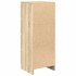 Aparador roble Sonoma 37,5x35x76 cm madera