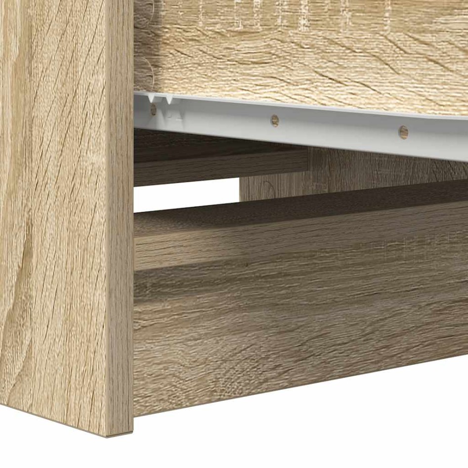 Aparador roble Sonoma 37,5x35x76 cm madera