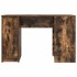 Escritorio roble ahumado 120x42x76 cm madera de