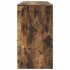 Escritorio roble ahumado 120x42x76 cm madera de