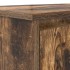 Escritorio roble ahumado 120x42x76 cm madera de