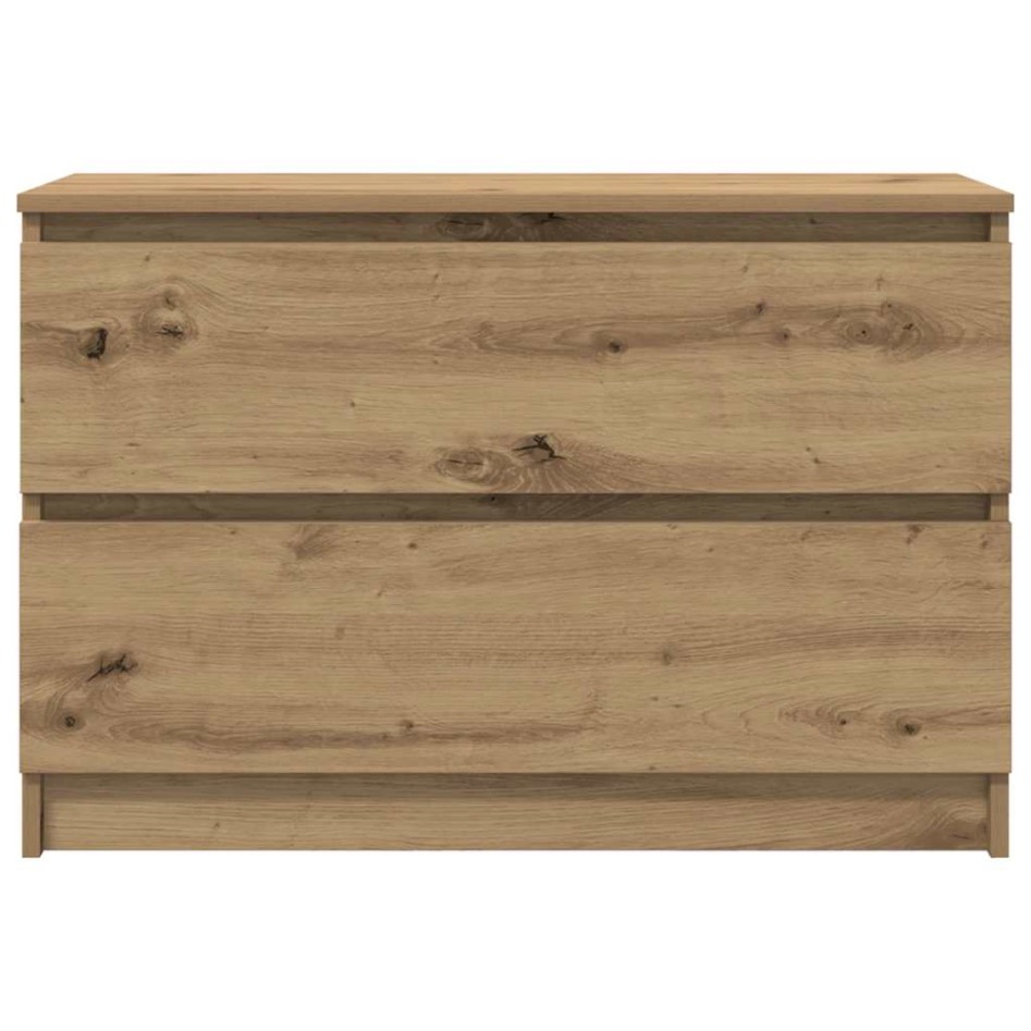 Mueble de TV Artisan Roble 80x35x54 cm Madera de