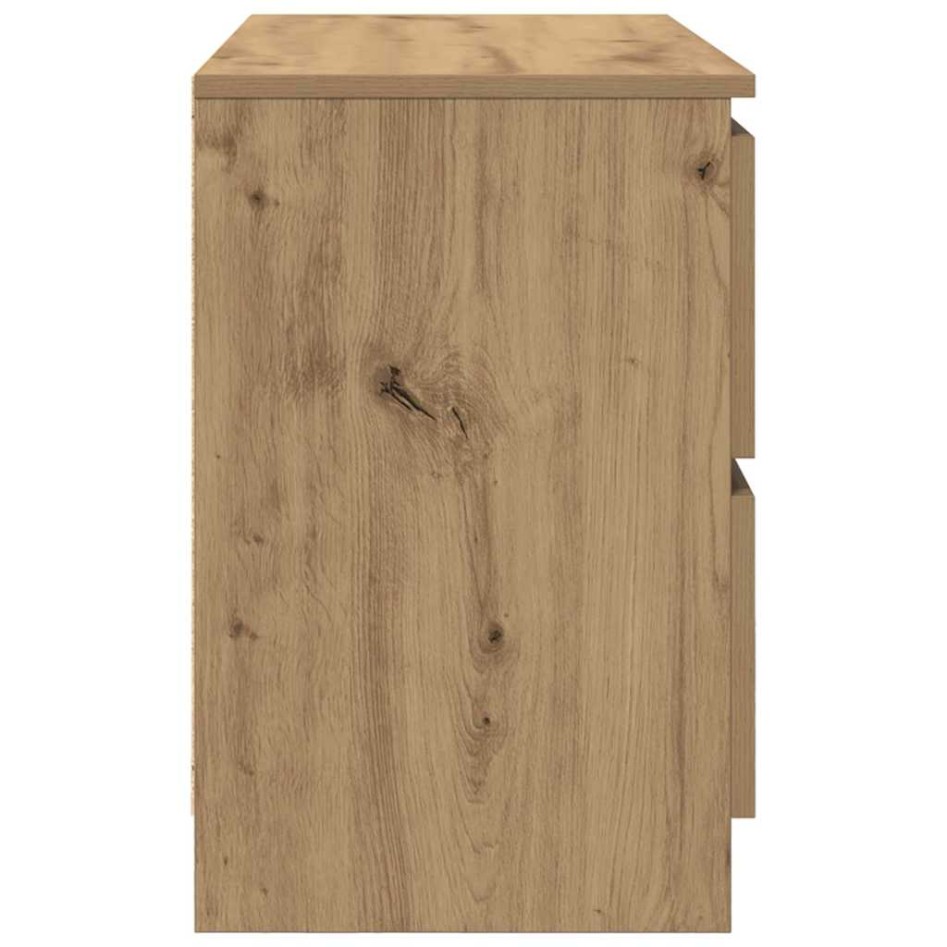 Mueble de TV Artisan Roble 80x35x54 cm Madera de