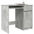 Escritorio gris hormigón 86x49x76 cm madera de
