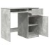Escritorio gris hormigón 86x49x76 cm madera de
