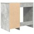 Escritorio gris hormigón 86x49x76 cm madera de