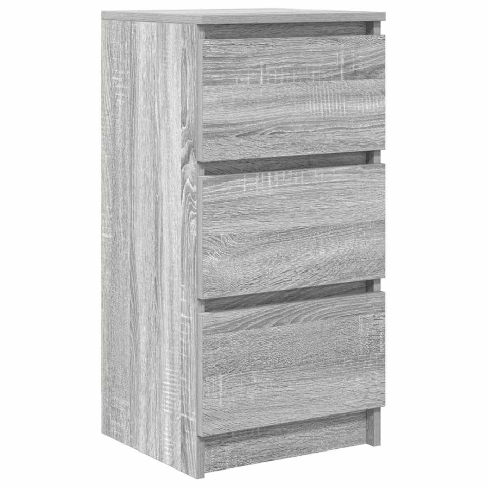 Aparador Sonoma gris 37,5x35x76 cm madera de