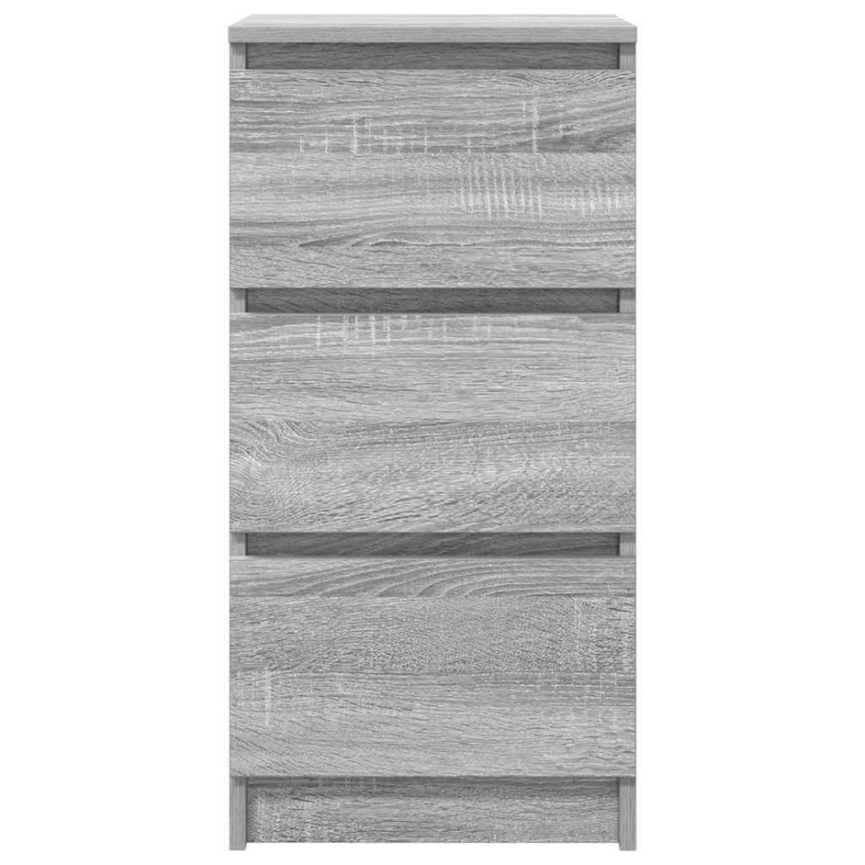 Aparador Sonoma gris 37,5x35x76 cm madera de