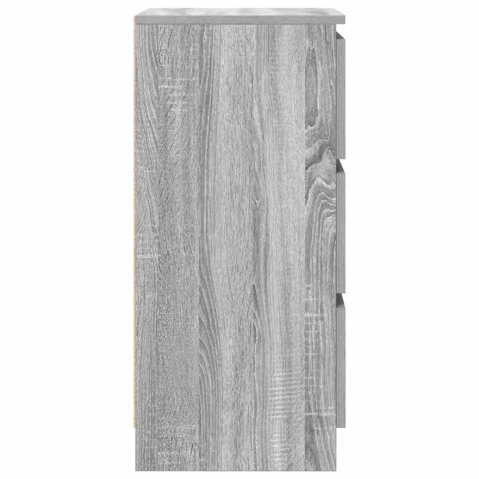 Aparador Sonoma gris 37,5x35x76 cm madera de