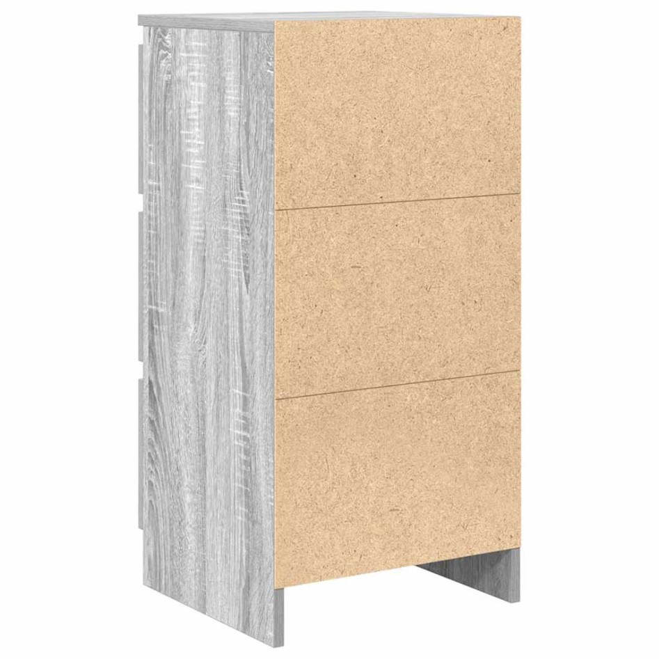 Aparador Sonoma gris 37,5x35x76 cm madera de