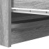 Aparador Sonoma gris 37,5x35x76 cm madera de