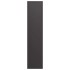 Leñero negro 50x23x100 cm Acero laminado en