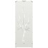 Leñero blanco 40x30x80 cm Acero laminado en