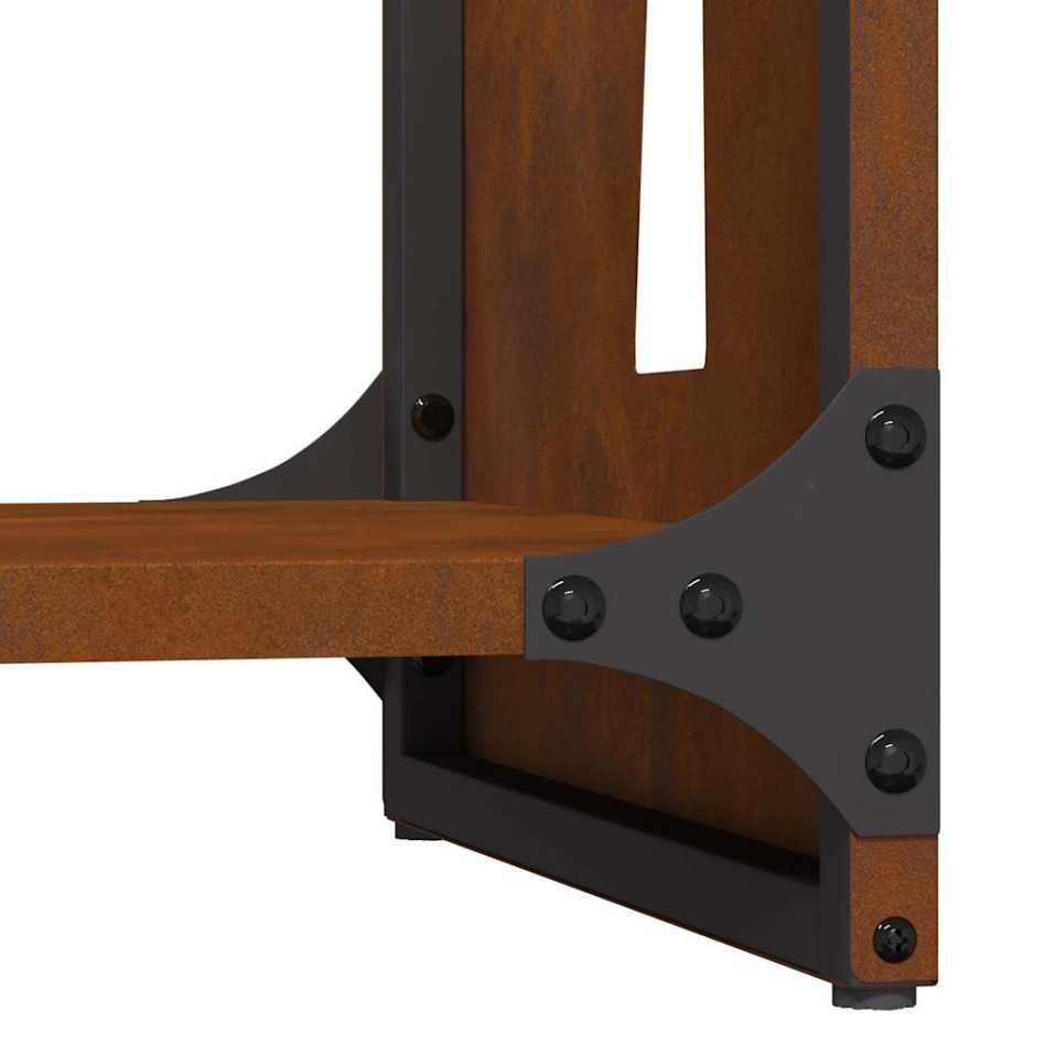 Leñero 40x30x80 cm acero