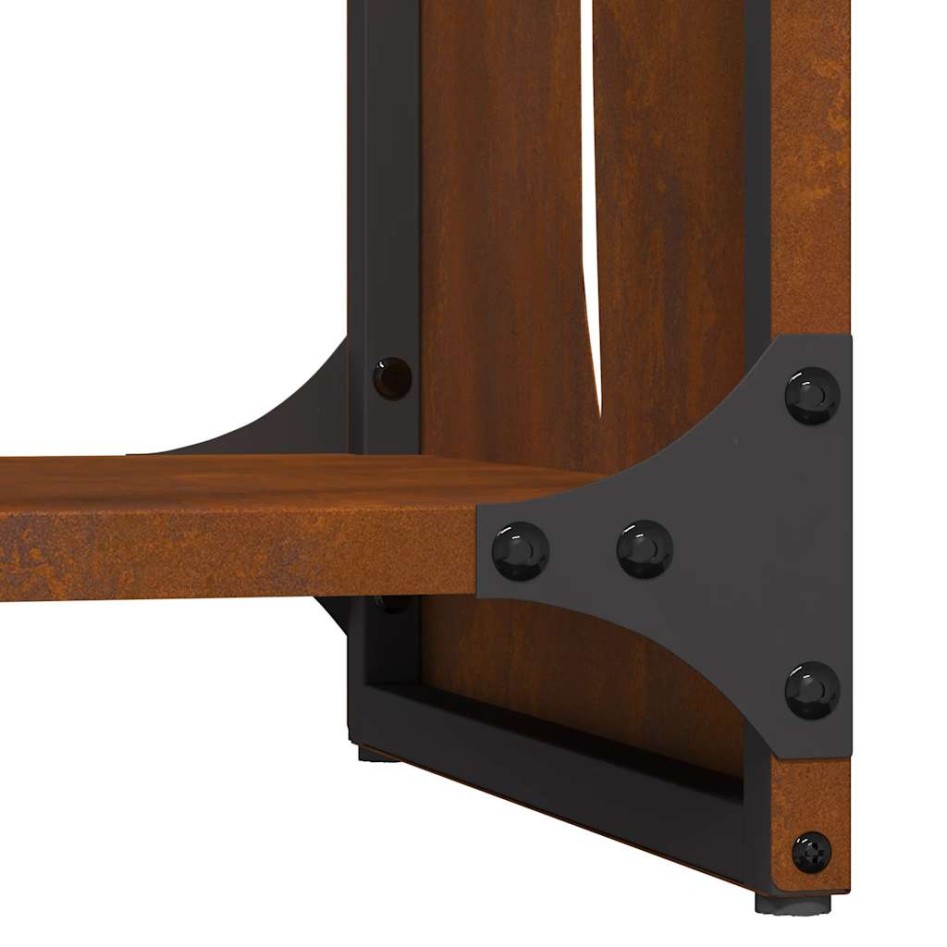 Leñero 40x30x80 cm acero