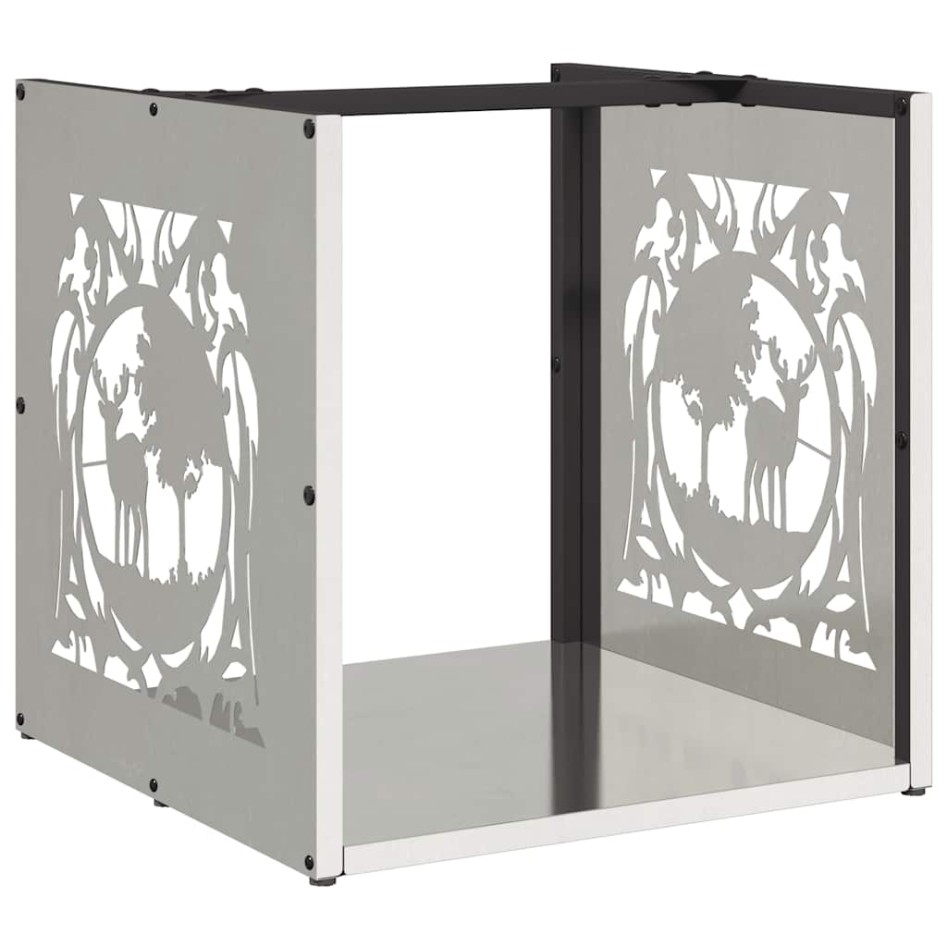 Leñero 40x40x40 cm Acero