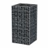 Arriate de gaviones de acero 50x50x100