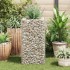 Arriate de gaviones de acero 50x50x100