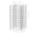 Arriate de gaviones de acero 50x50x100