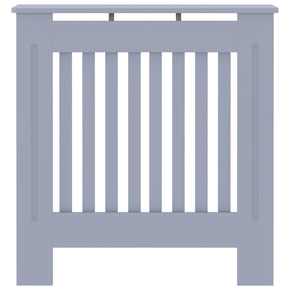 Cubierta para radiador MDF gris 78