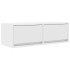 Muebles de TV 2 uds Blanco 80x31x25,5 cm Madera de