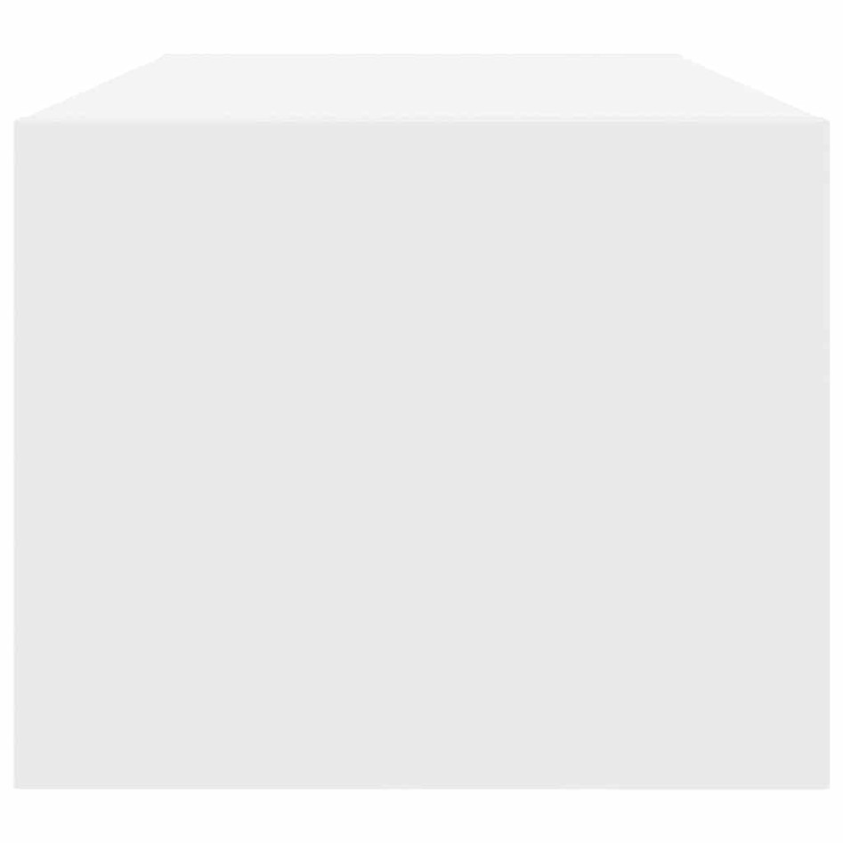 Muebles de TV 2 uds Blanco 80x31x25,5 cm Madera de