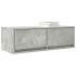 Mueble de TV de madera de ingeniería gris hormigón