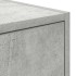 Mueble de TV de madera de ingeniería gris hormigón