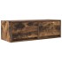 Mueble de TV de roble ahumado 80x31x25,5cm Madera de