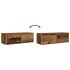 Muebles de TV 2 uds 80x31x25,5 cm Madera ingeniería