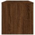 Mueble de TV madera de ingeniería marrón roble 120x34x37