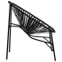 Silla de jardín con forma de huevo de ratán sintético