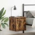 Mesillas de noche de pared 2 uds roble ahumado 38x34x40